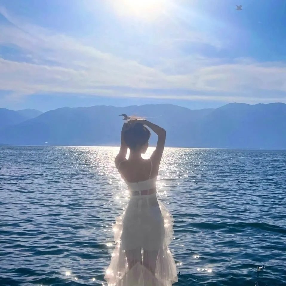 海坐下来时没有风